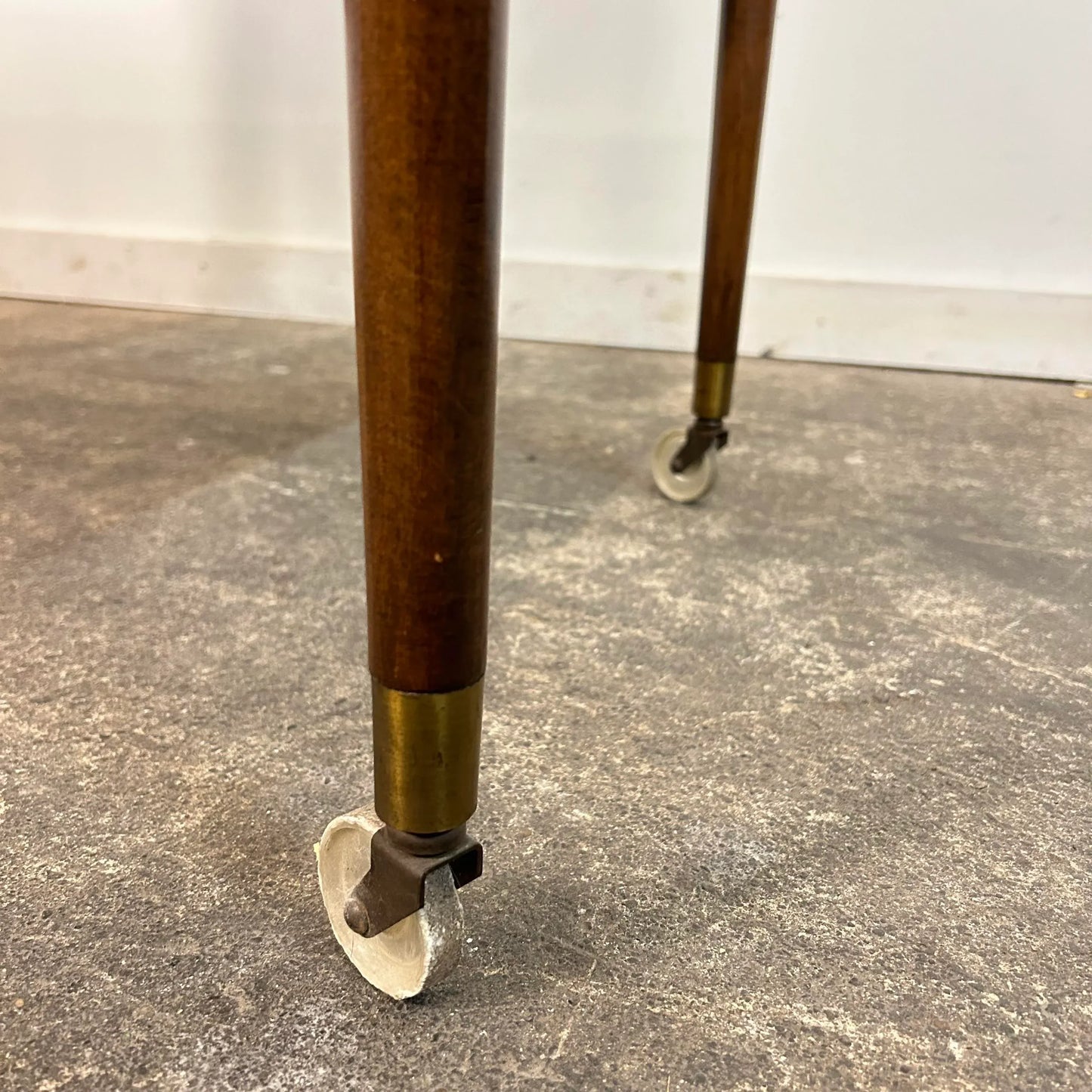 Robsjohn Gibbings for Widdicomb Expandable Flip Top Mid-Century Modern Bar Cart