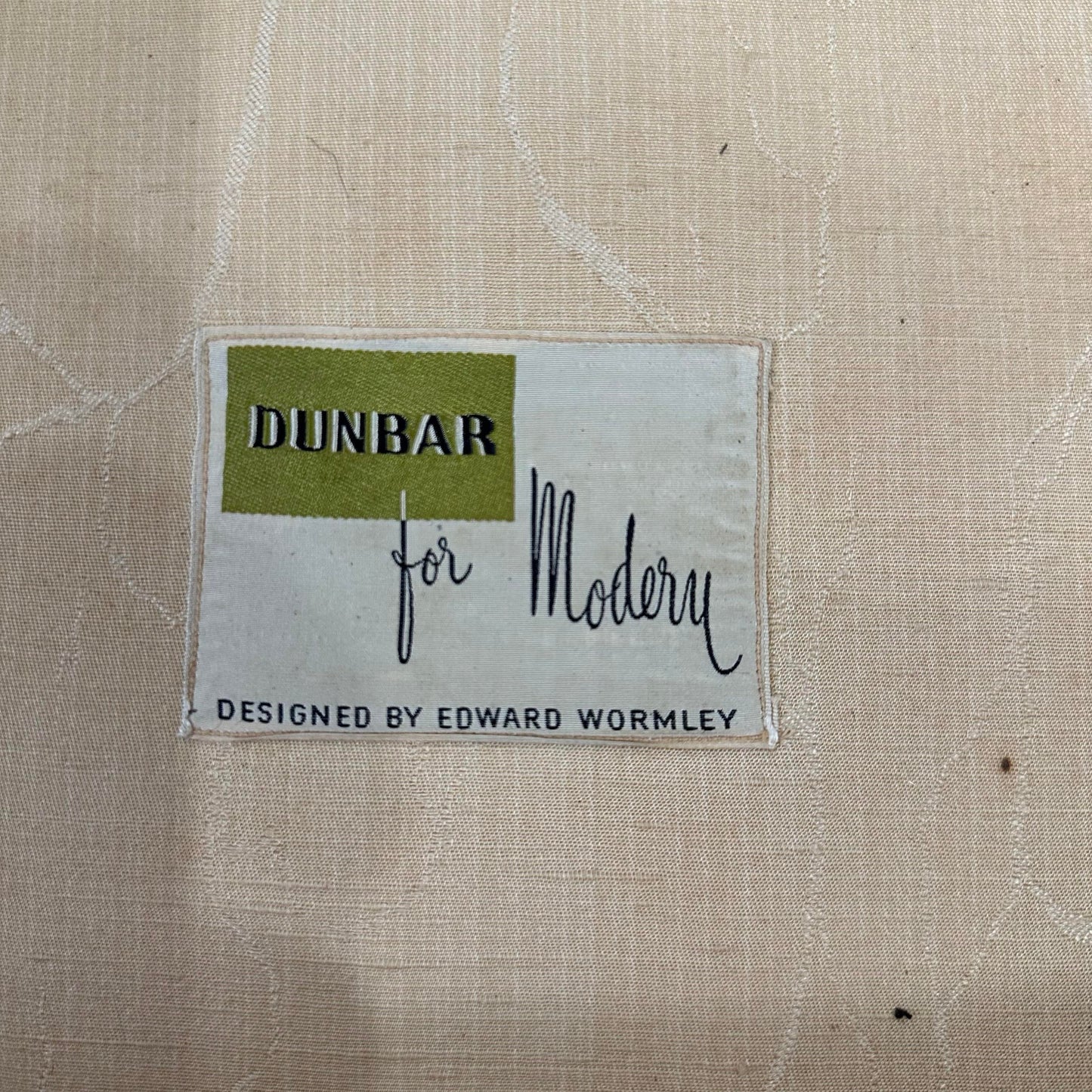 Edward Wormley for Dunbar Brass Leg Lounge Chair