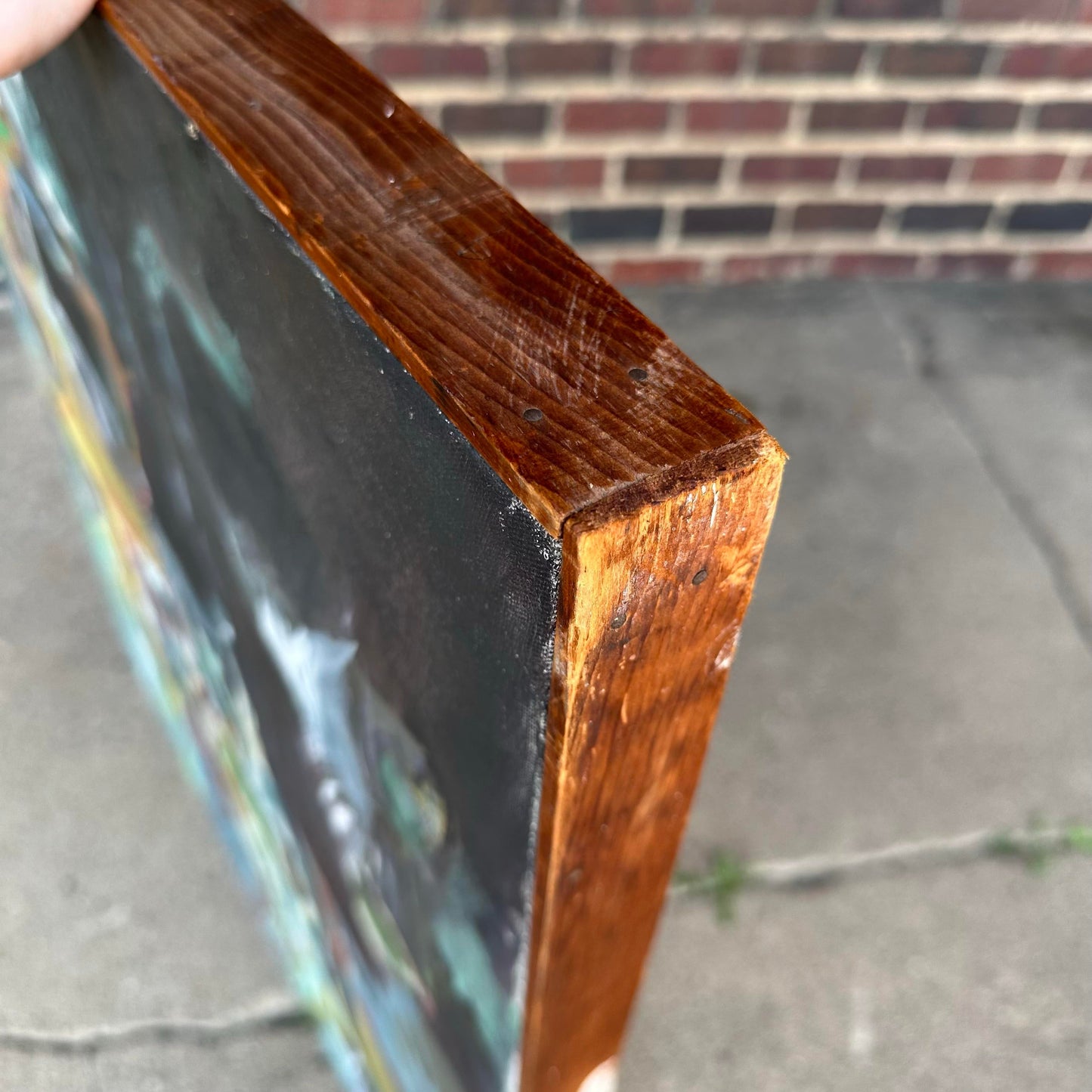 Robert Ranieri Abstract Painting 1966 Midcentury Modern