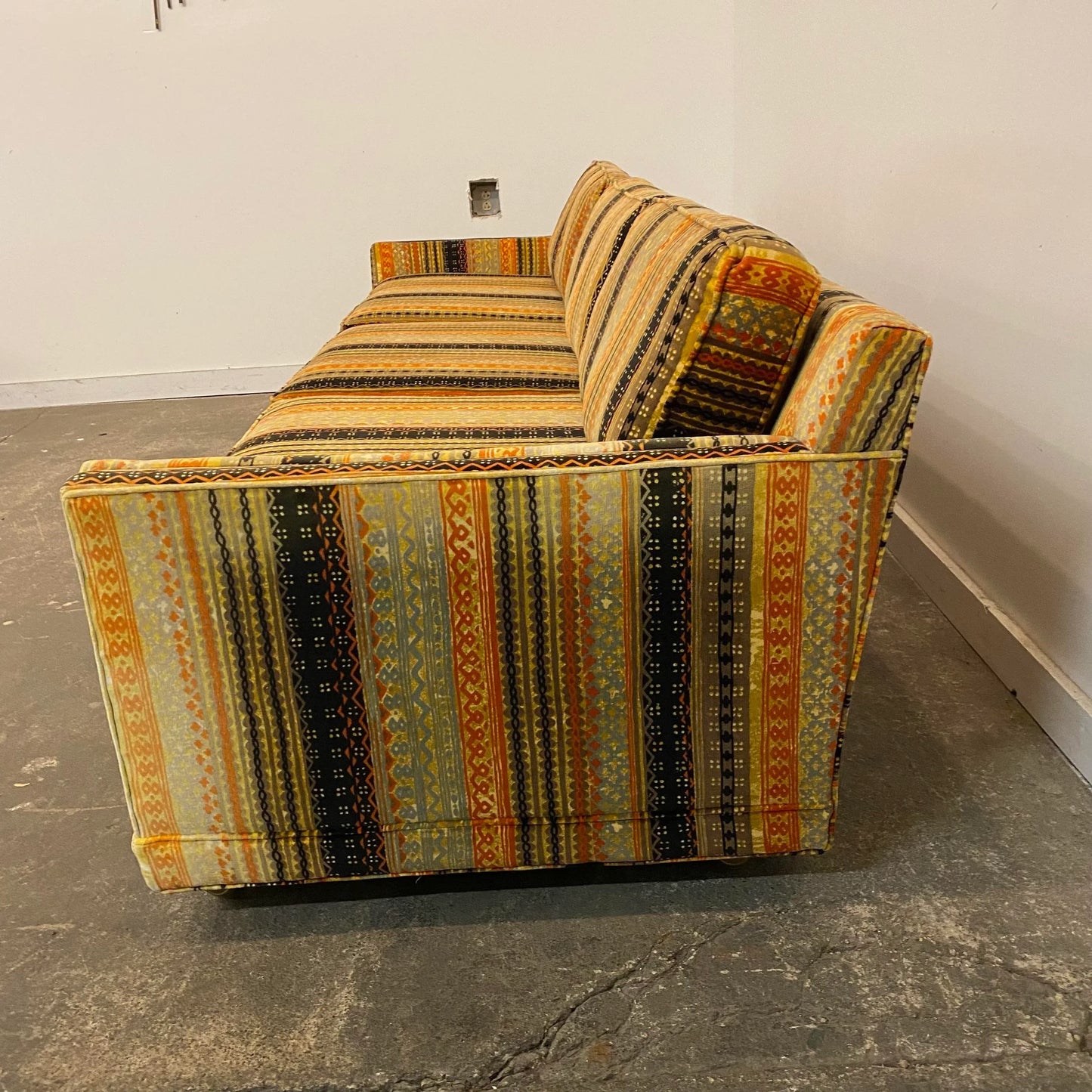 Mid Century Sofa in the Style of Milo Baughman