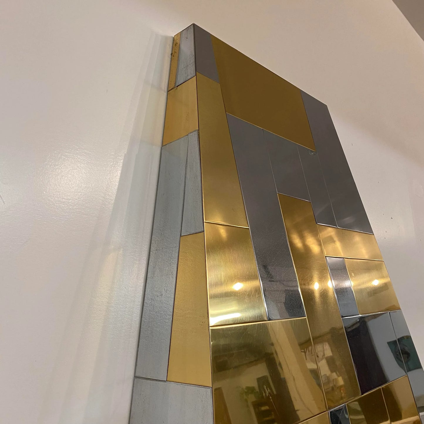 Mid Century Modern Paul Evans Cityscape Style Fireplace Hood