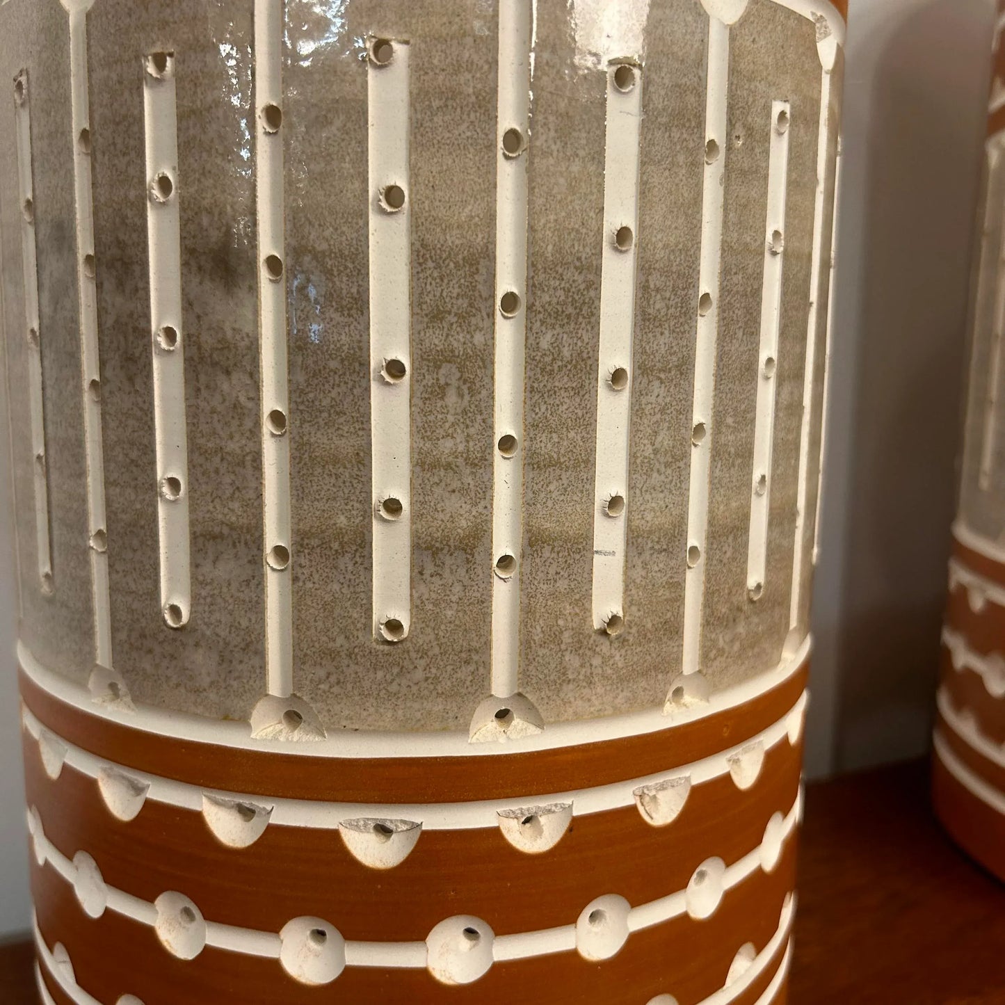 Martha and Beaumont Ceramic Wall Sconce Shades 4 Available