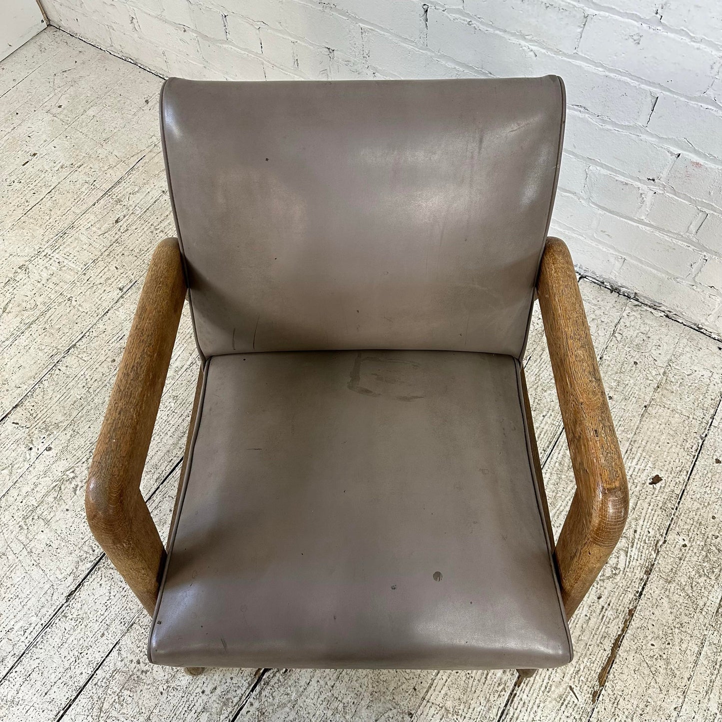 Solid Maple Thonet Lounge Arm Chair