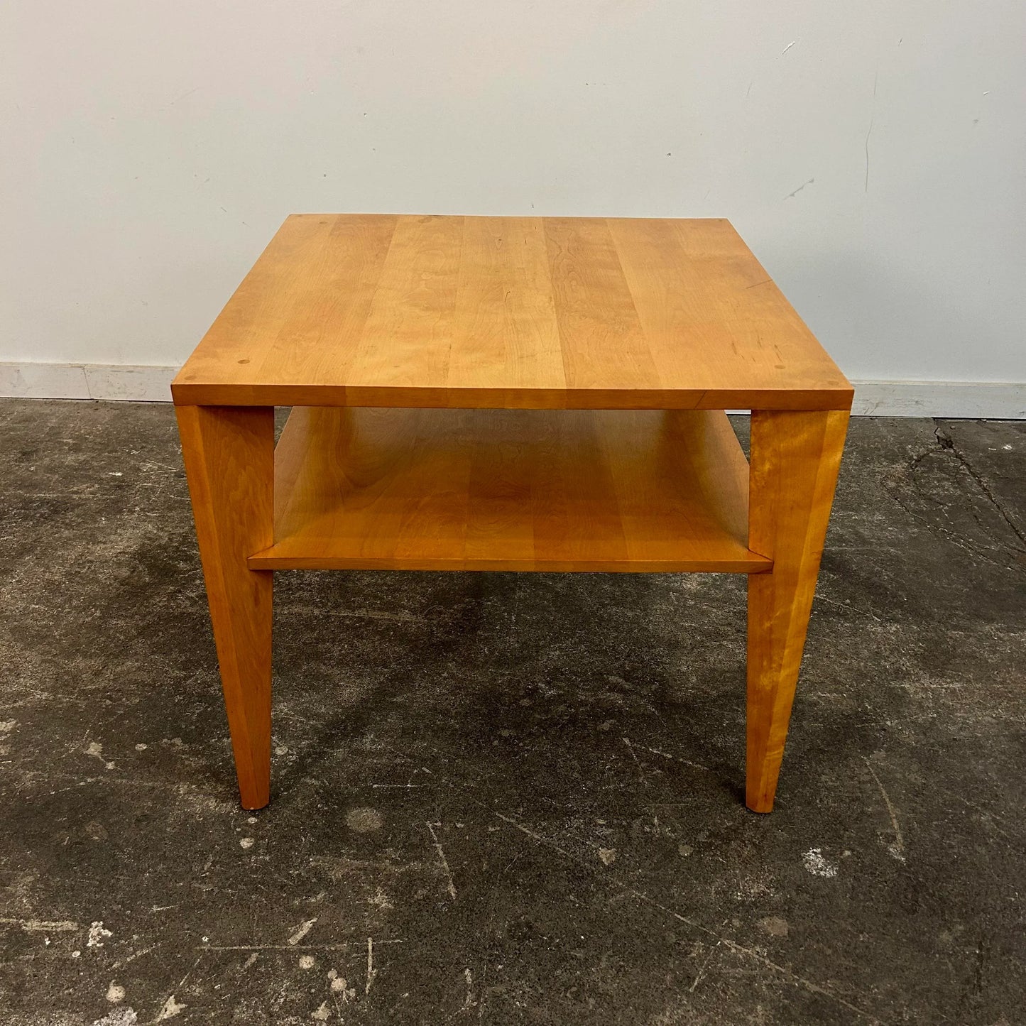 Conant Ball Table by Leslie Diamond Square in Birch