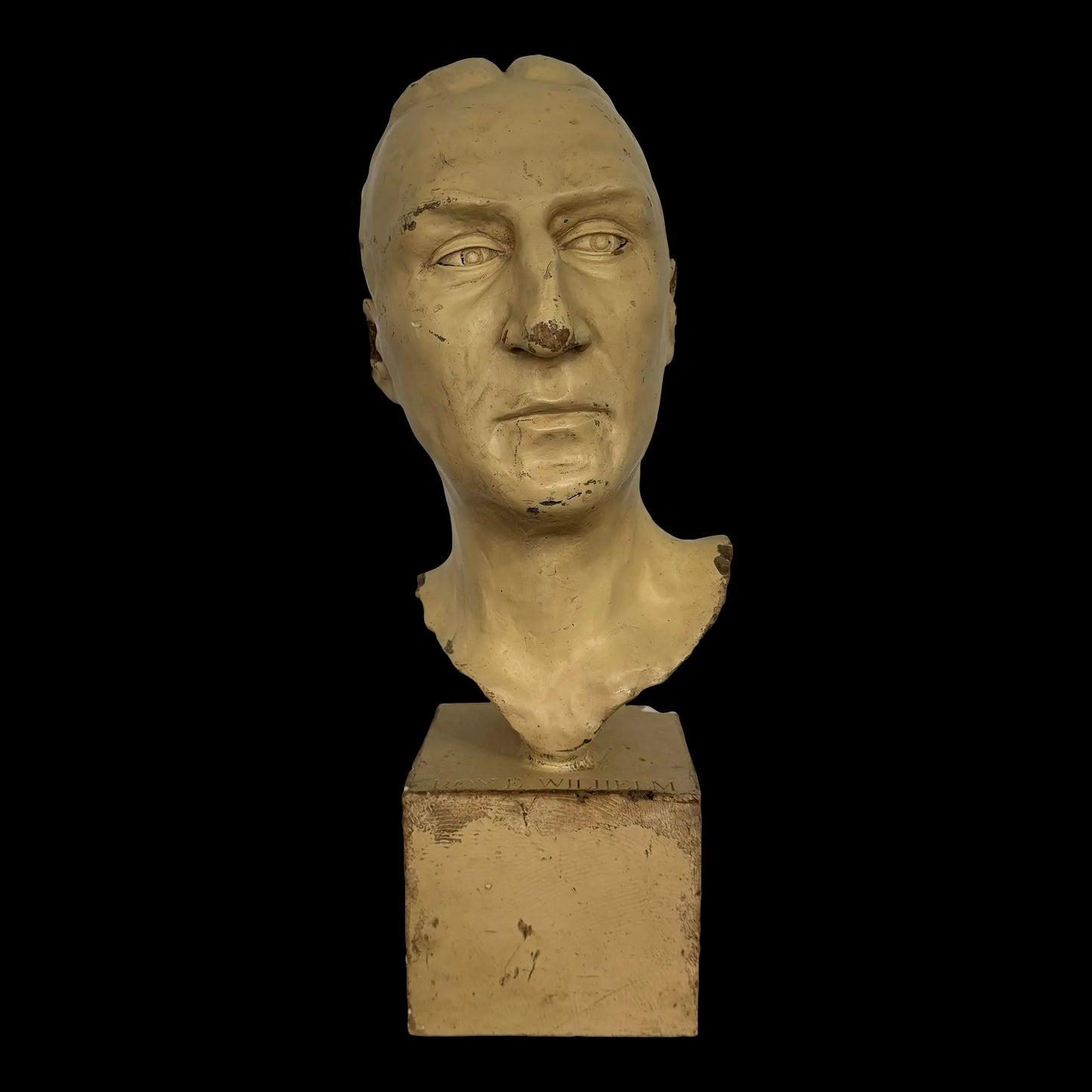 Roy E Wilhelm Bust by Akron Ohio Artist