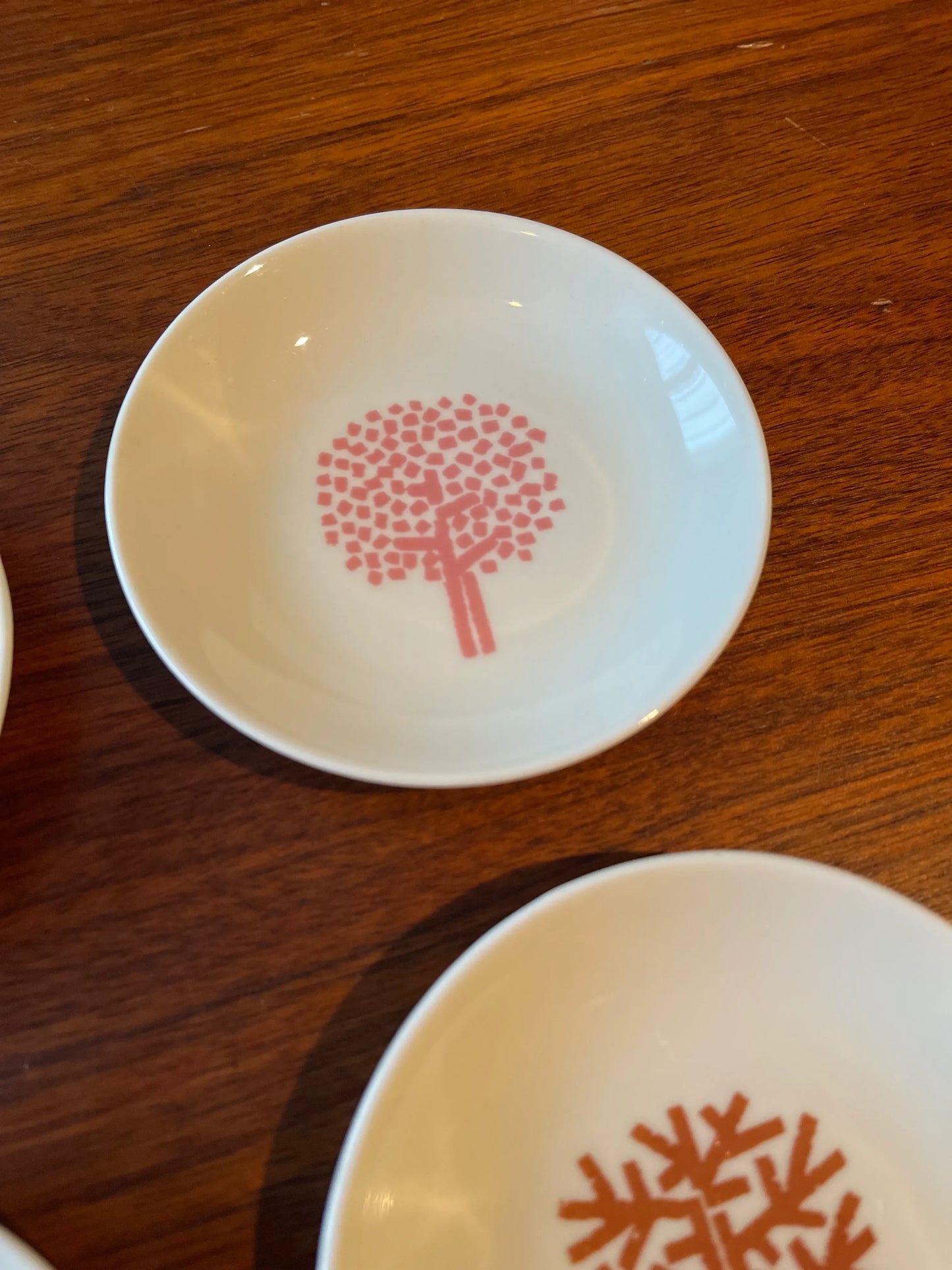 Set of 4 Mid 20th Century Seasons Catchalls