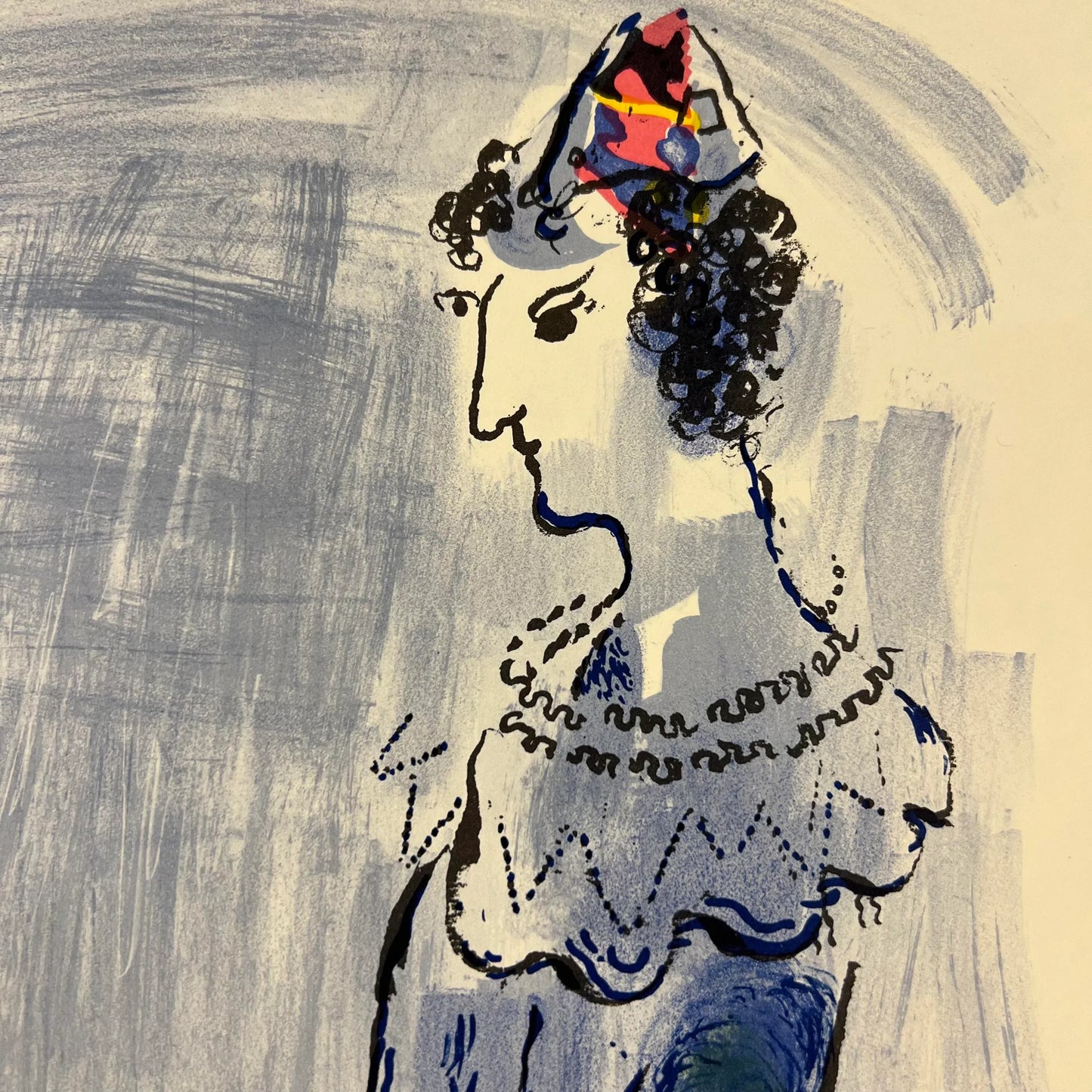 Marc Chagall “The Magician of Paris” Lithograph 1970