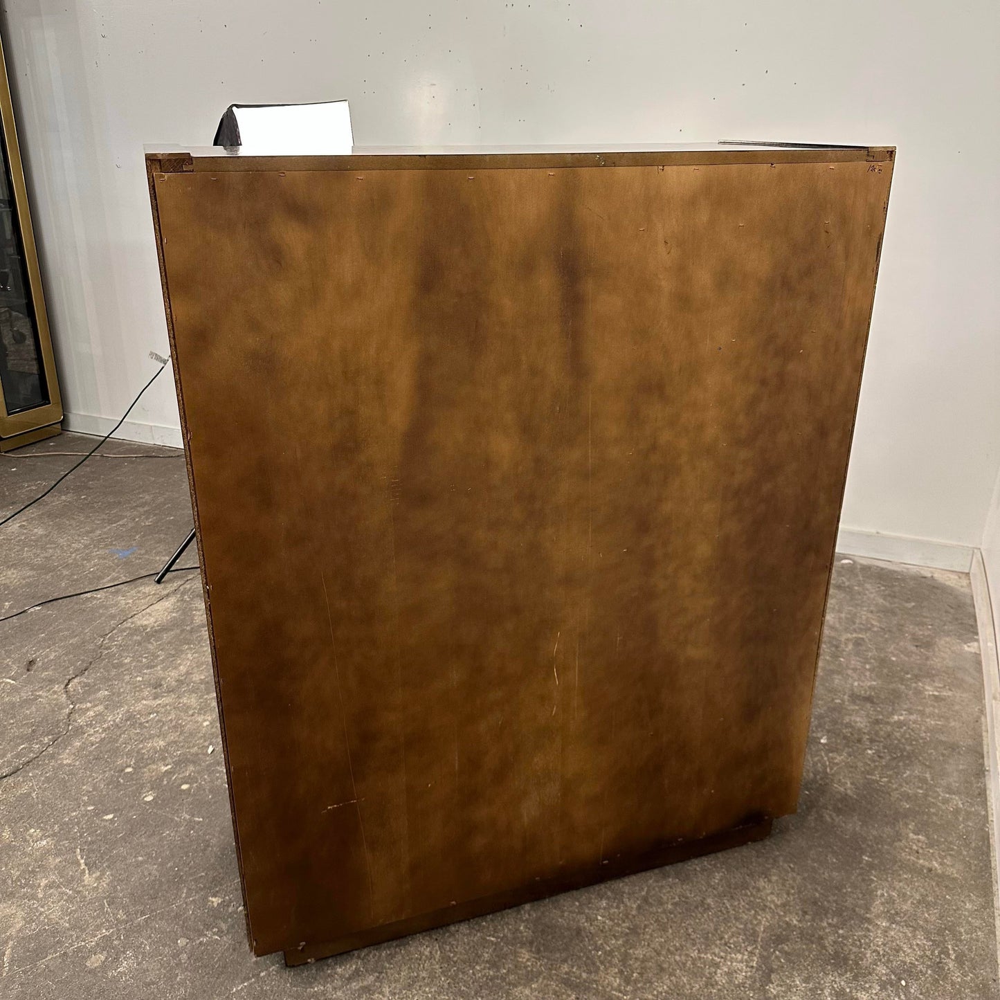 Century Furniture Burlwood Armoire Highboy Dresser Chest