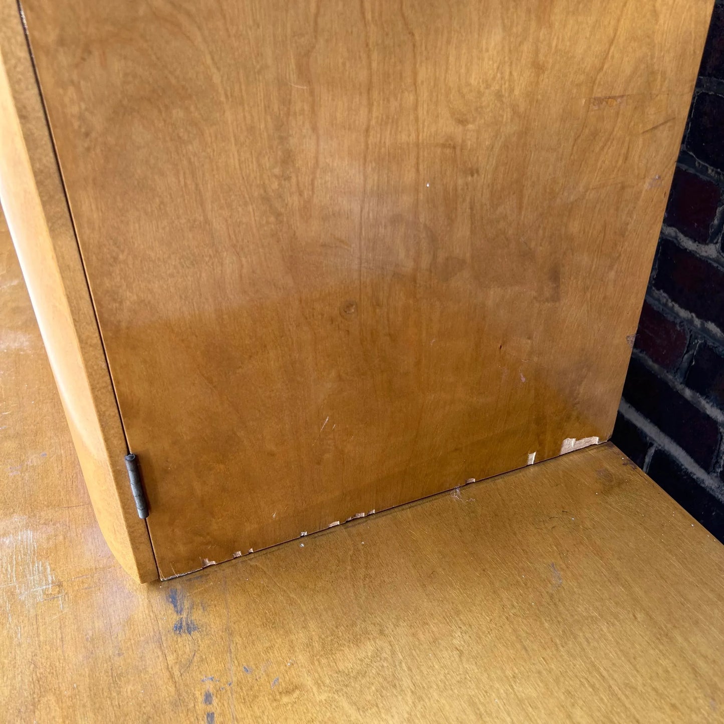 Edmund Spence Glass Hutch Credenza