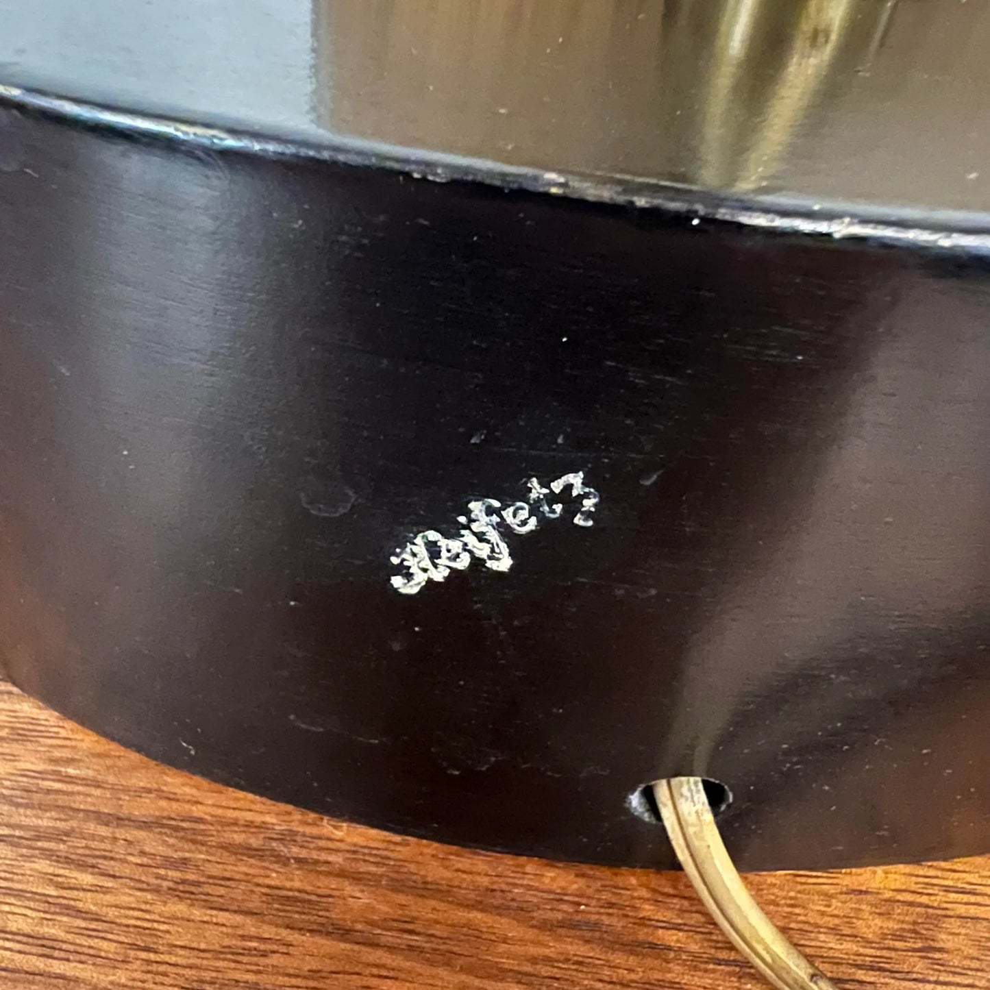 Mid Century Modern Carved Woman Figural Heifetz Table Lamp