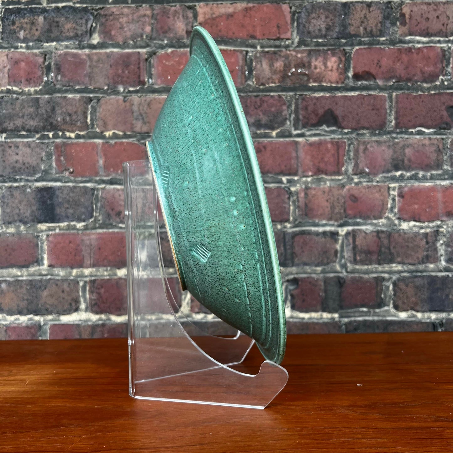 John Bauman Stoneware Ceramic Serving Bowl