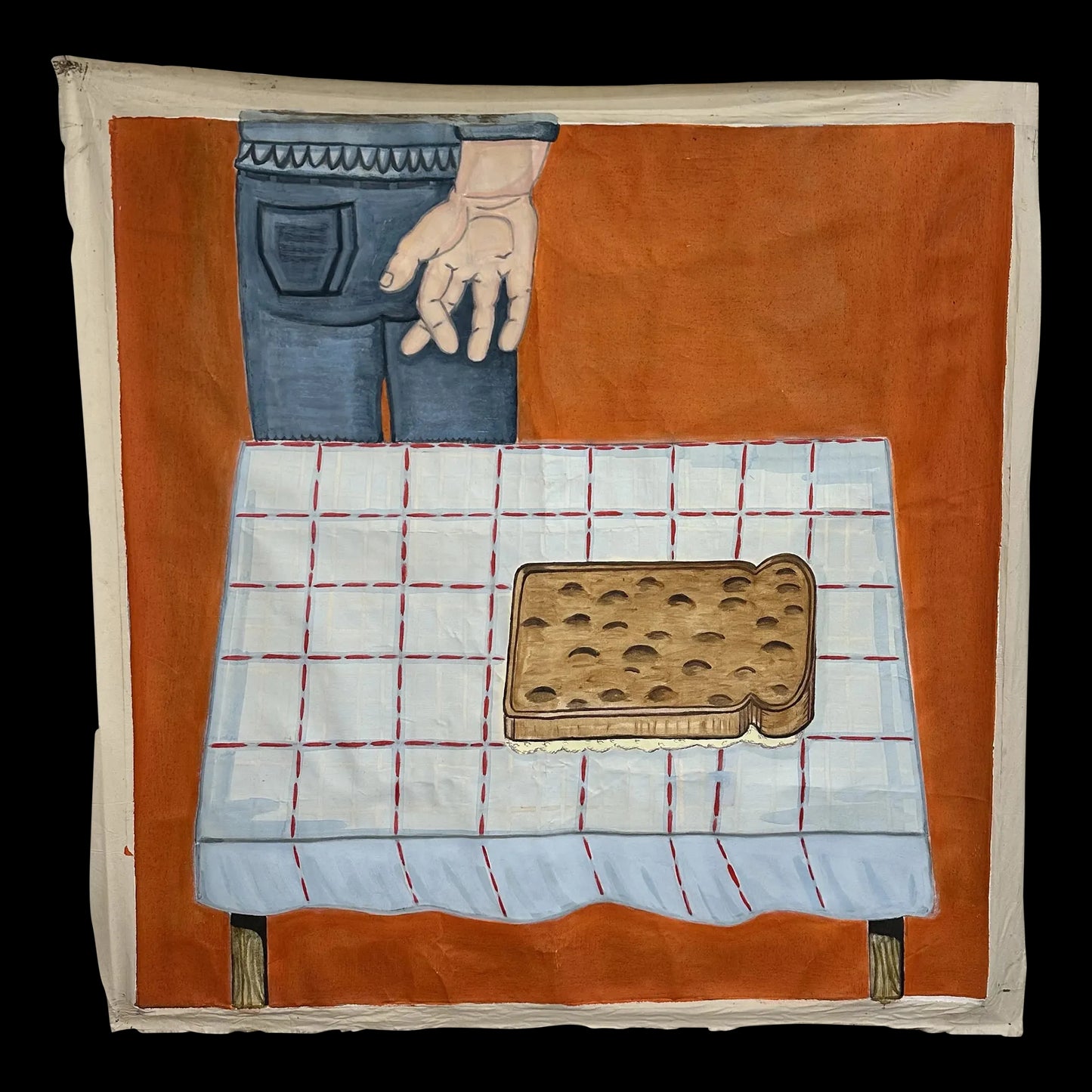 Jovi Schnell Buttered Toast Painting