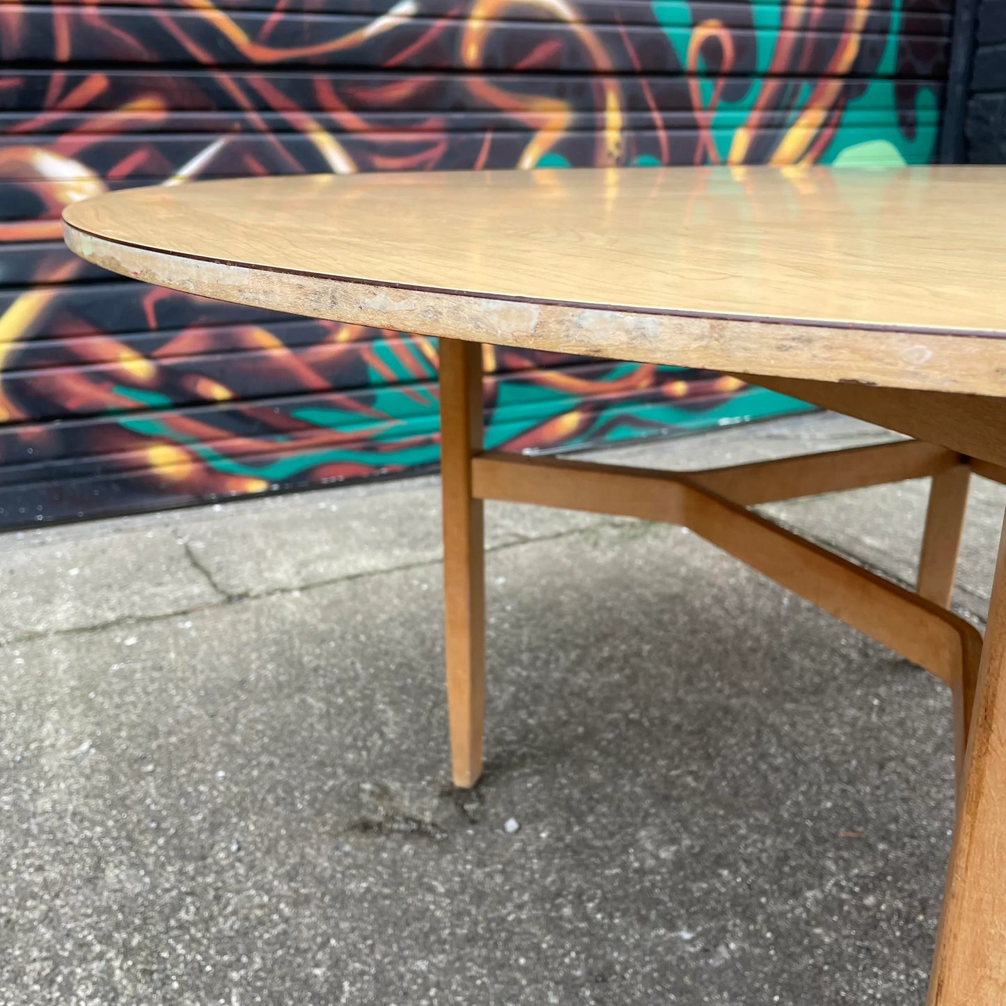 Mid 20th Century Lewis Butler for Knoll Work Table
