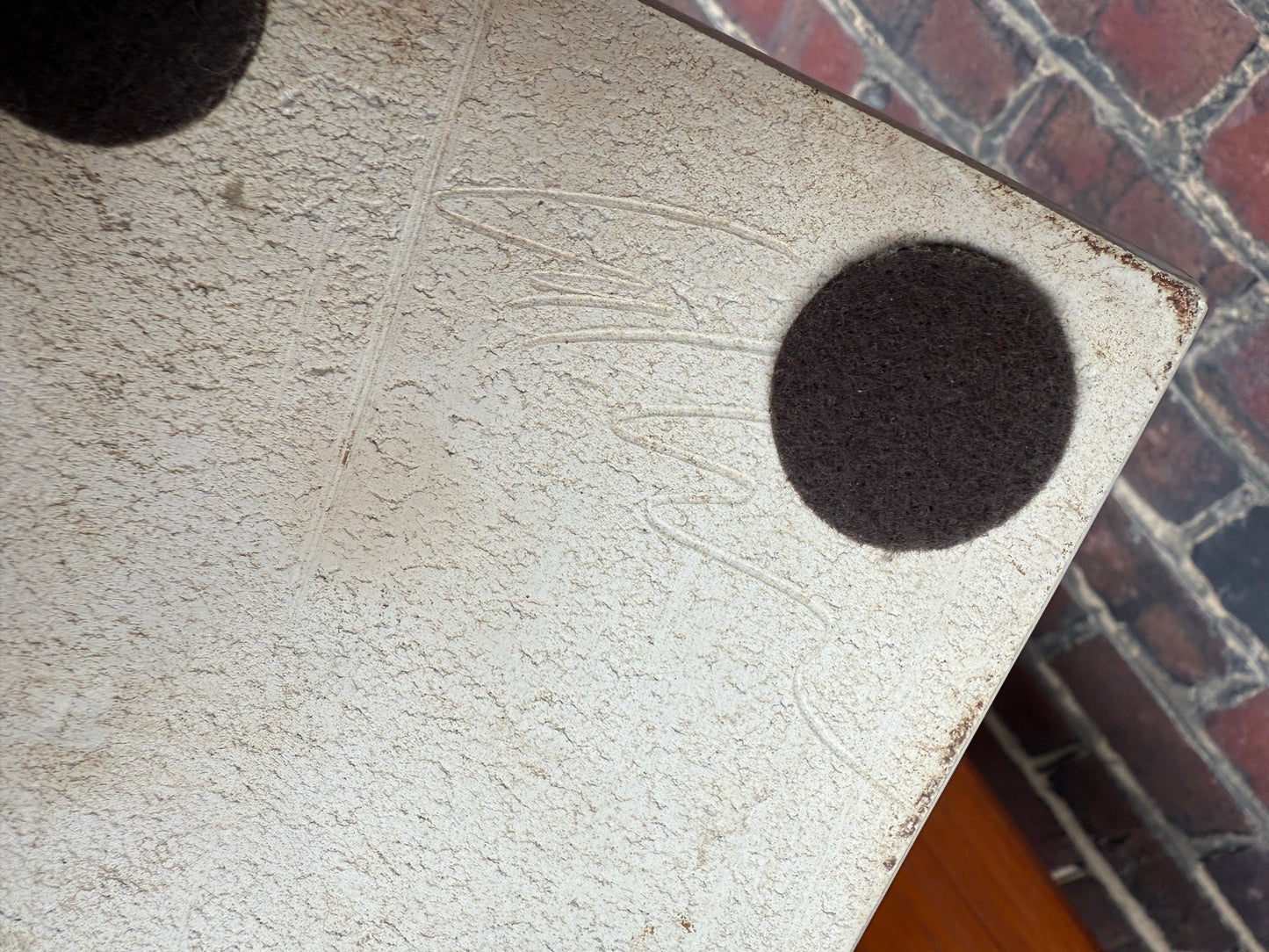 Ceramic Lidded Jar With a Blue Modern Pottery Design Signed