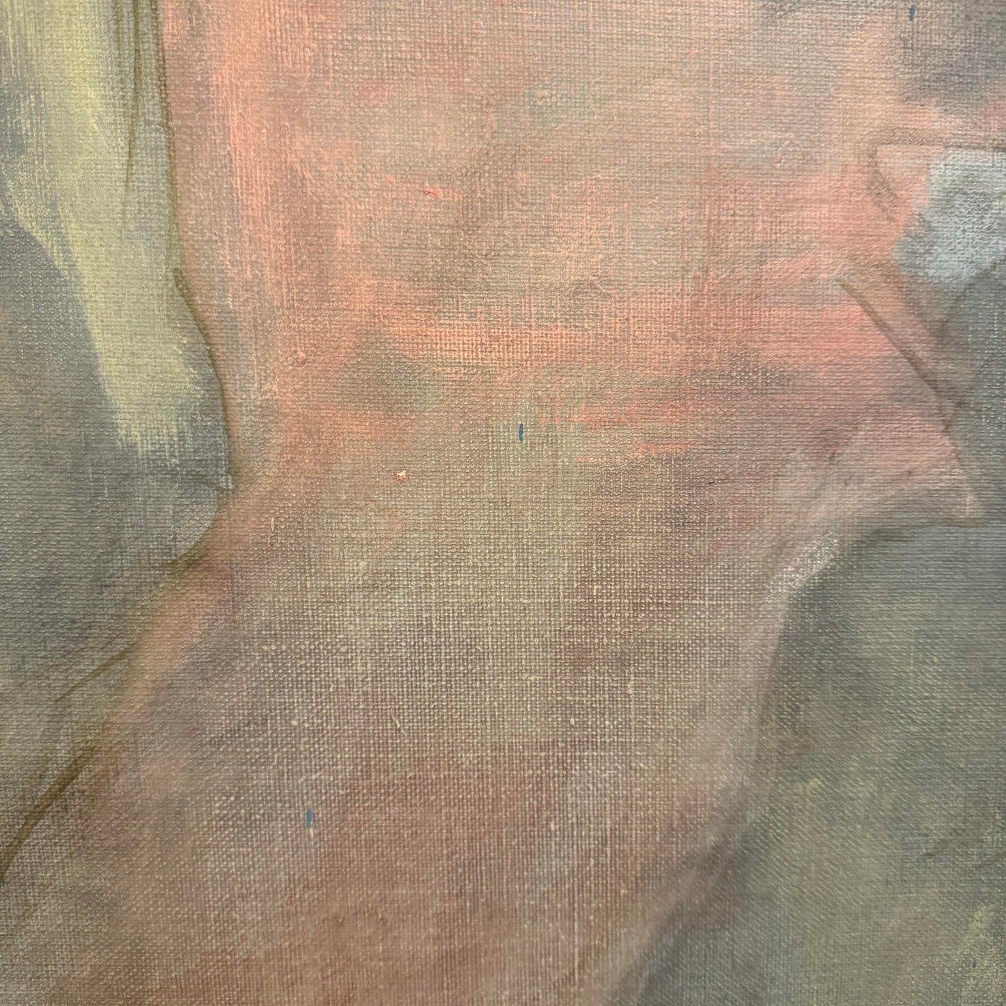 Nude Abstract Figure Painting