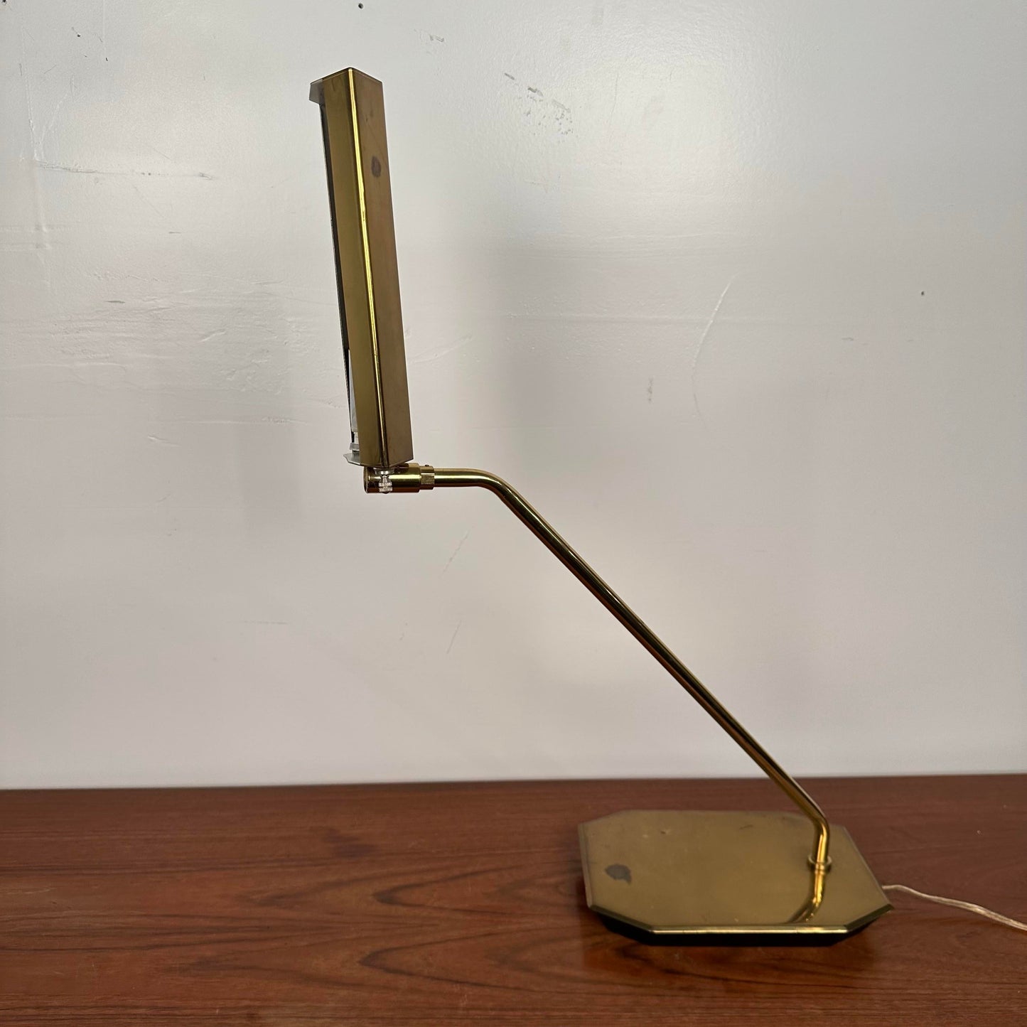Koch and Lowy Brass Pharmacy Table Lamp