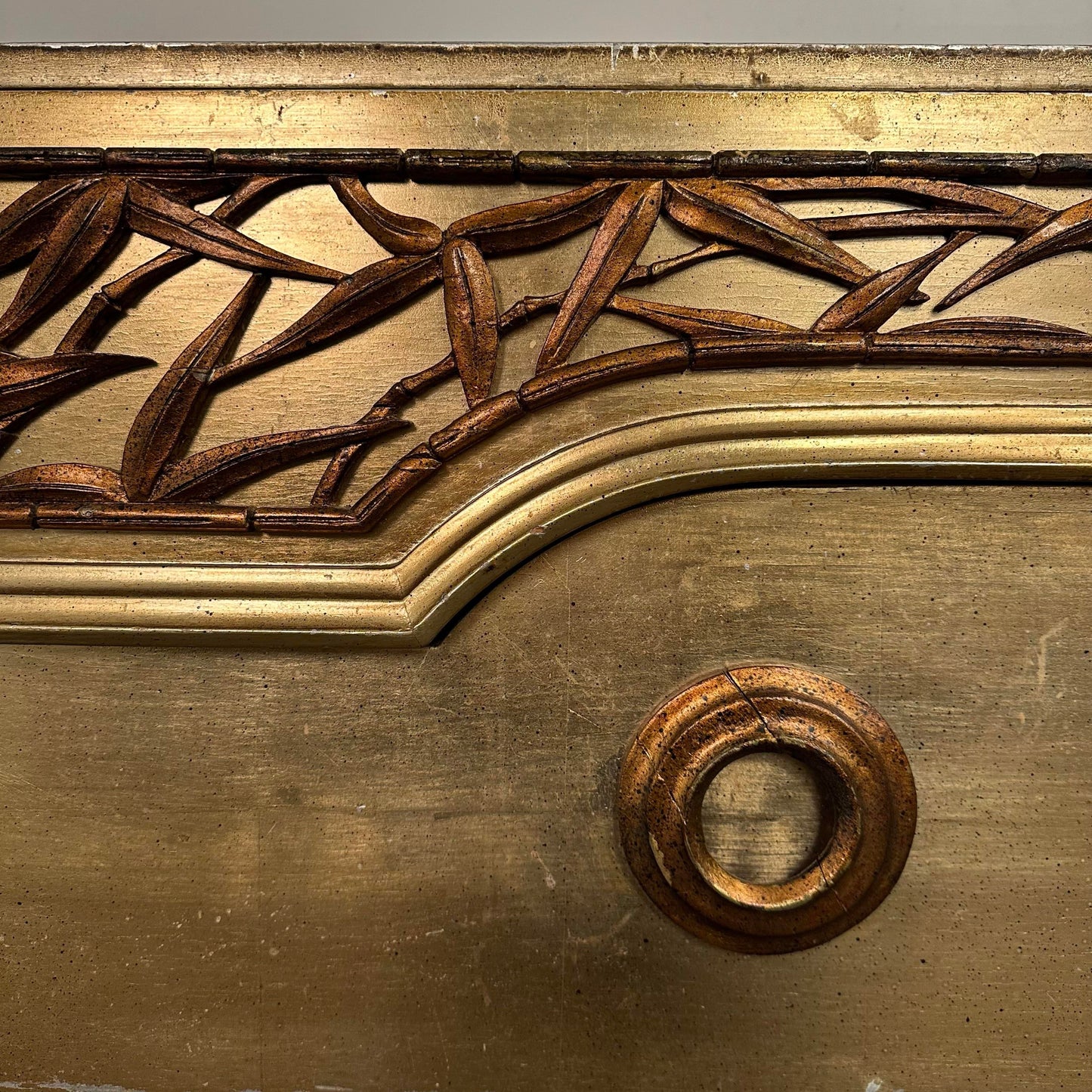 James Mont 2 Piece Bamboo Dresser