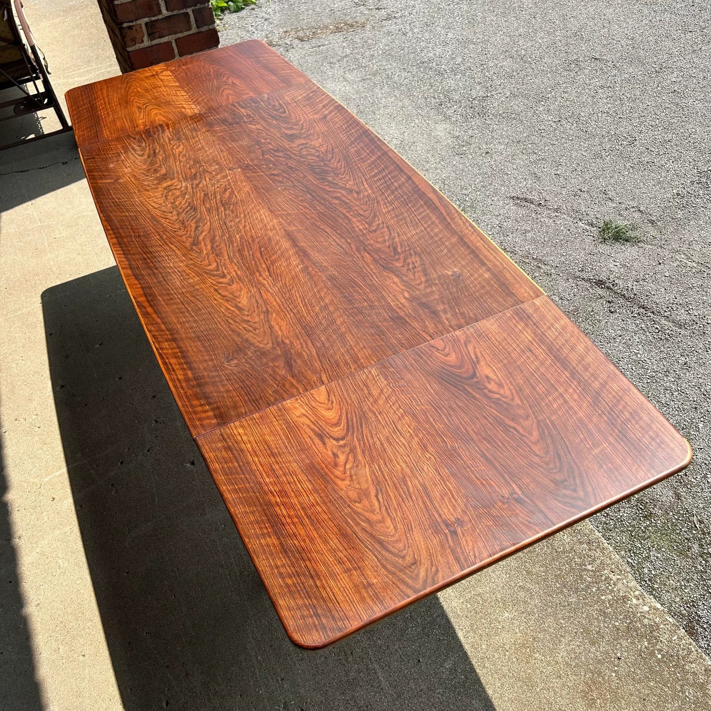 Kurt Østervig Rosewood Drop Leaf Dining Table
