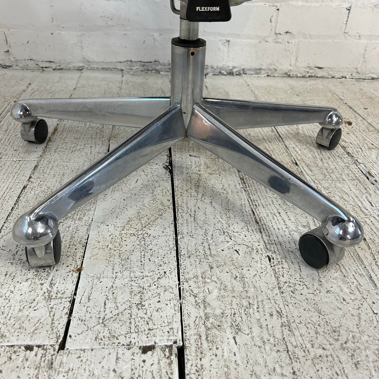 Jean Gillon Mid-Century Modern Office Chair Brazillian Leather