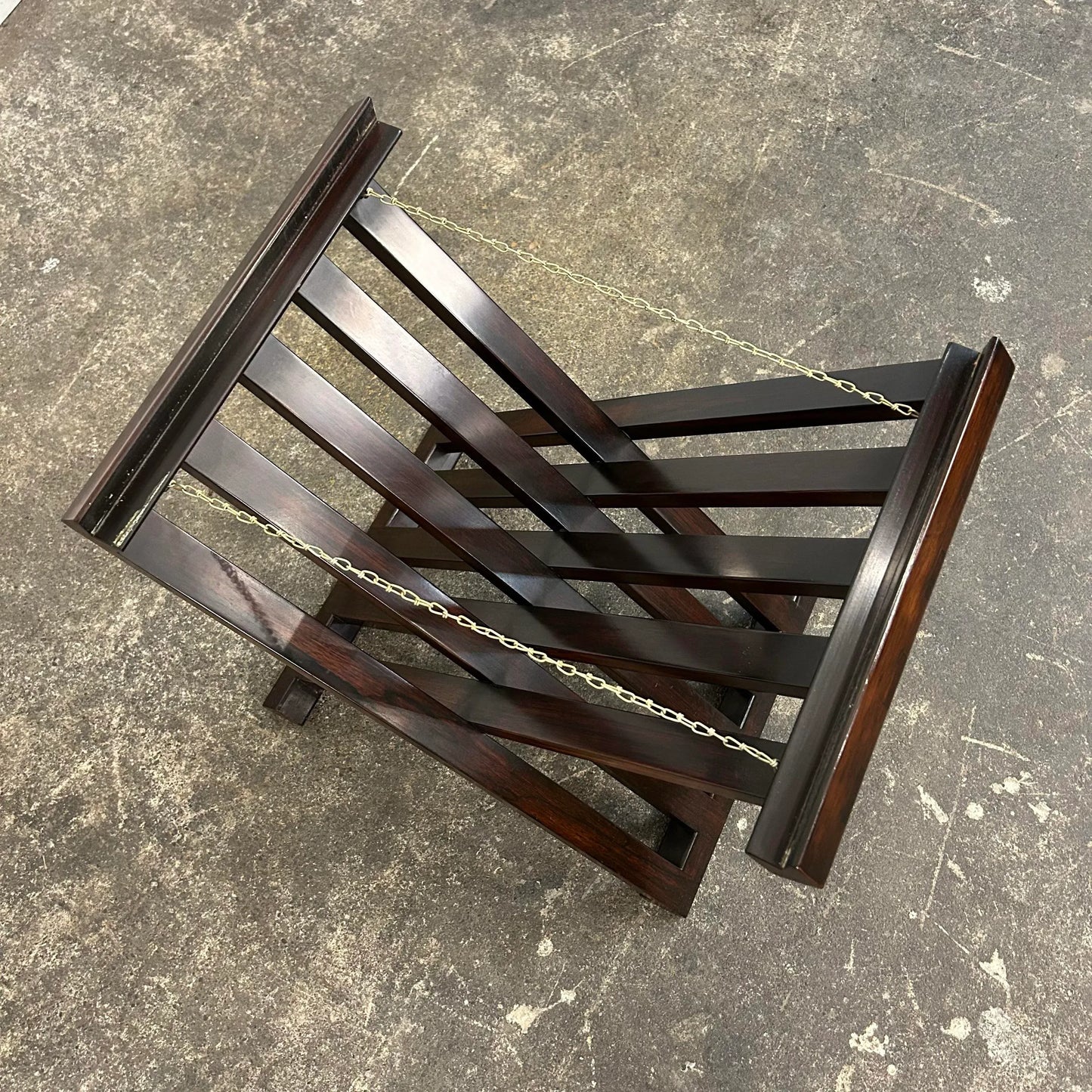 Rare Edward Wormley for Dunbar Rosewood X-Base Occasional Side Table