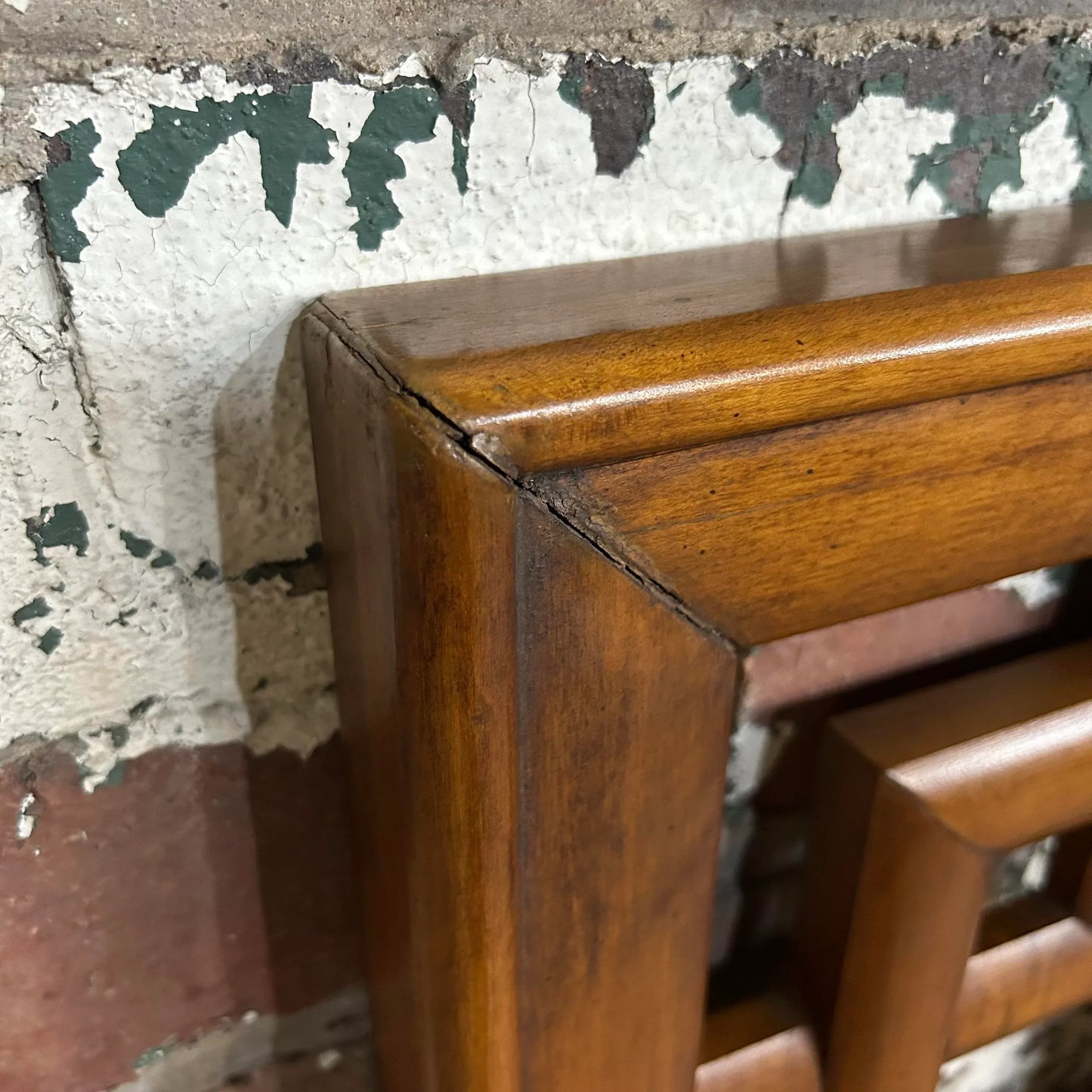 Mid Century Modern Full Size Headboard by Henry Link