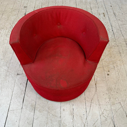 Castro Convertible Barrel Back Swivel Chair