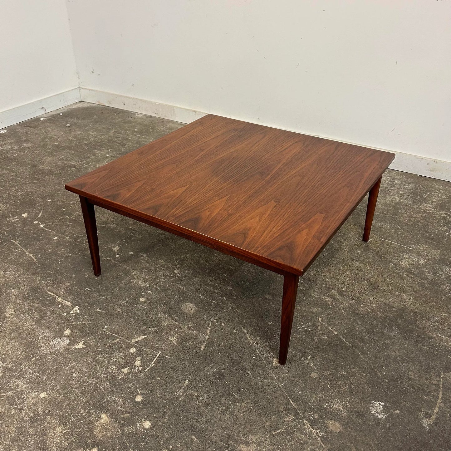 Kipp Stewart for Drexel “Declaration” Walnut Coffee Table