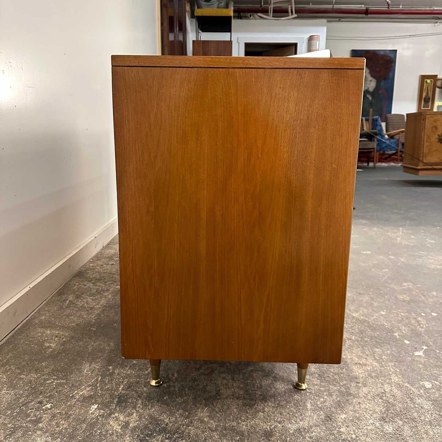 Mid 20th Century Rway 8-Drawer Low Dresser