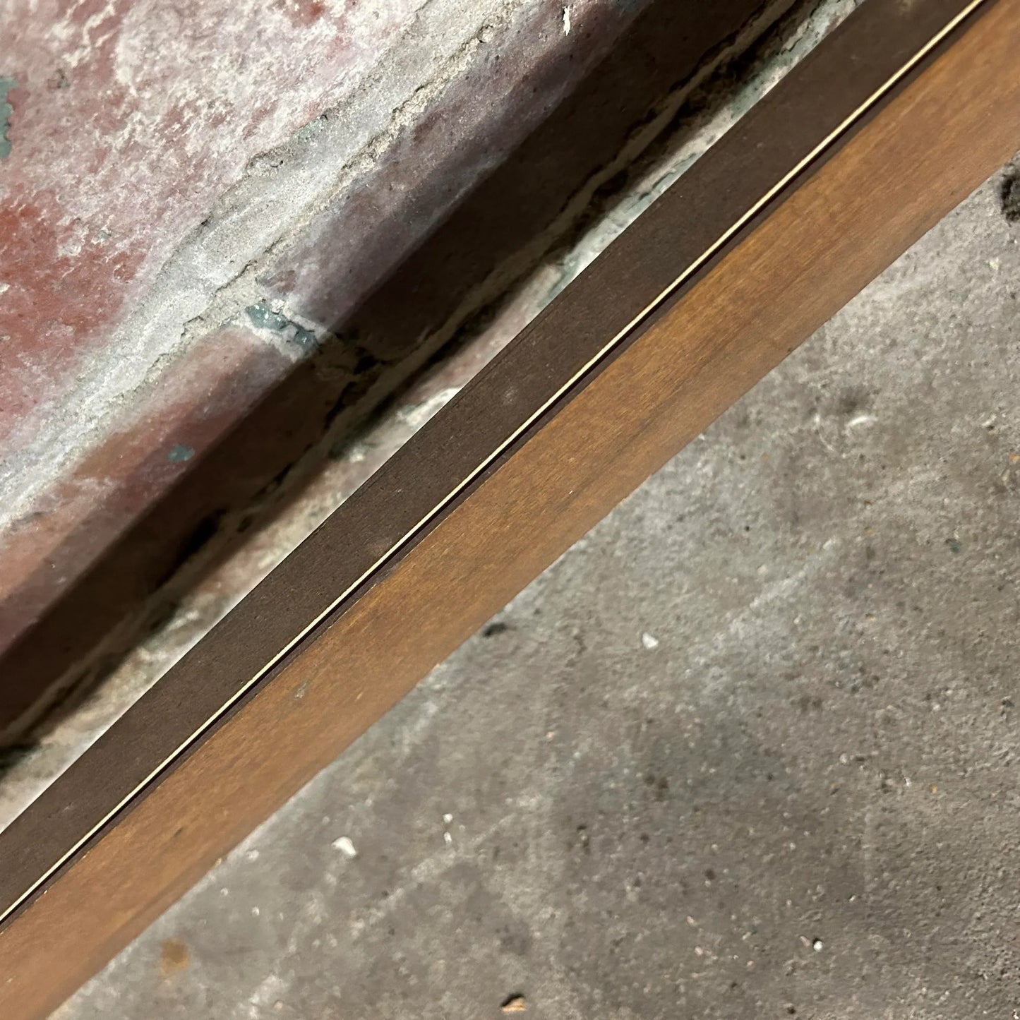 Mid Century Modern King Size Headboard With Reversible Panels