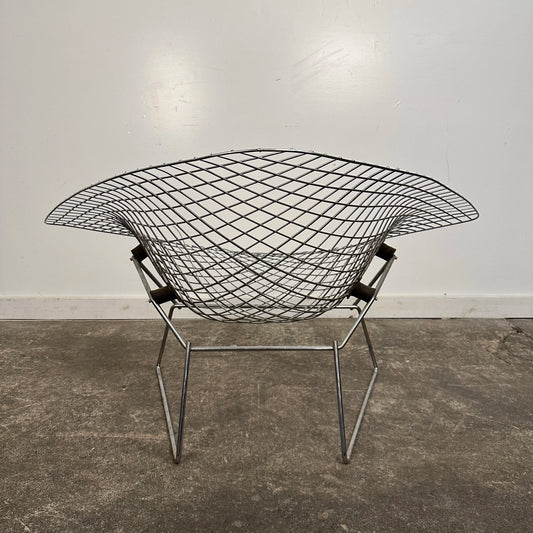 Mid Century Modern Large Wide Diamond Bertoia Chair