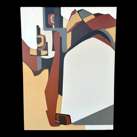 Gail Cottingham Abstarct Painting 1975 American Aspen Colorado