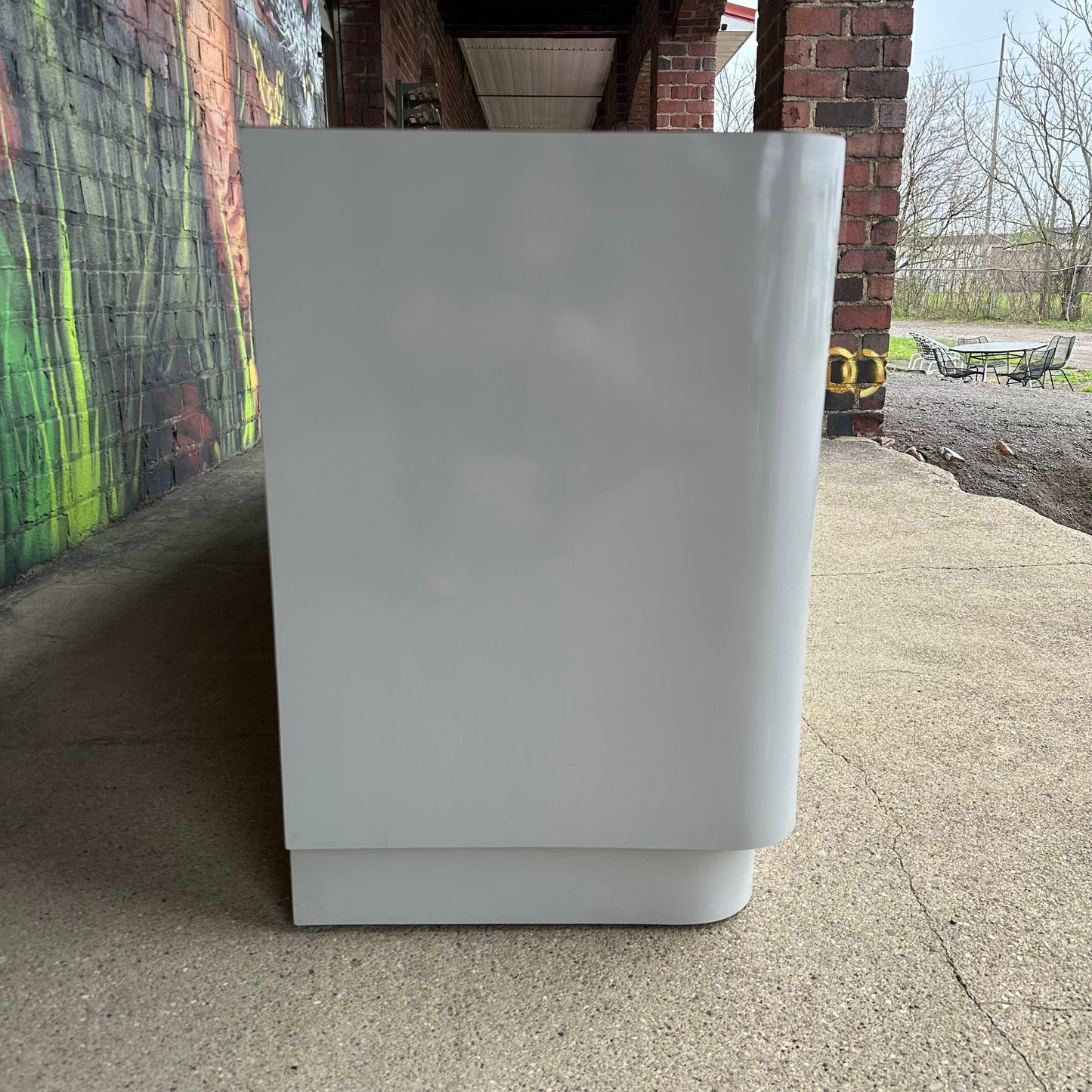 Post Modern 1980s Grey Laminate Dresser Set