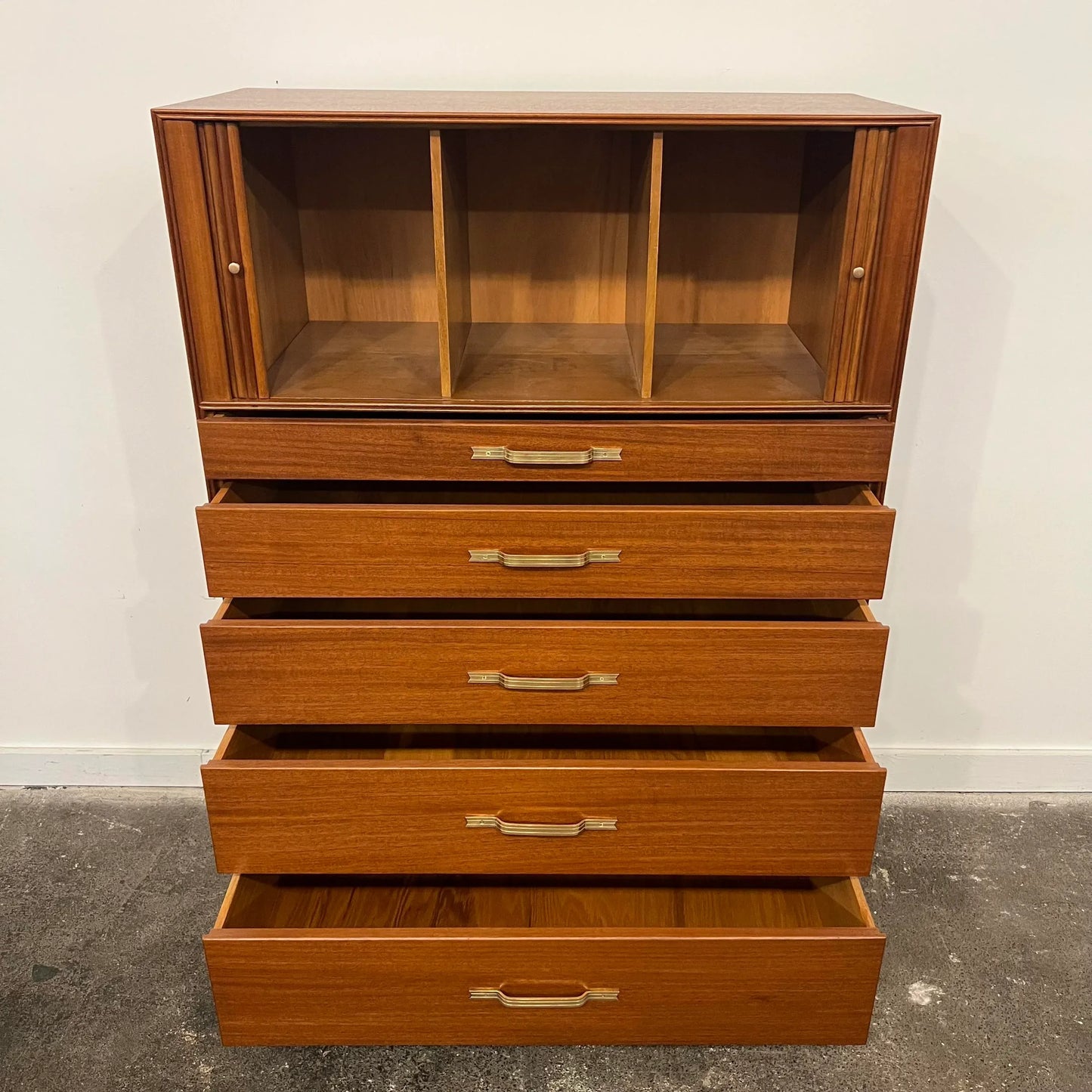 Tommi Parzinger for Charak Modern Tall Dresser