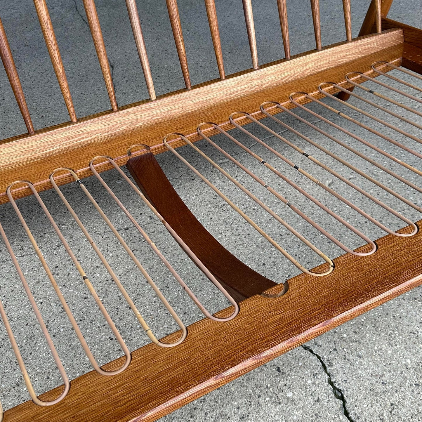 Danish Modern Peter Hvidt Teak Loveseat