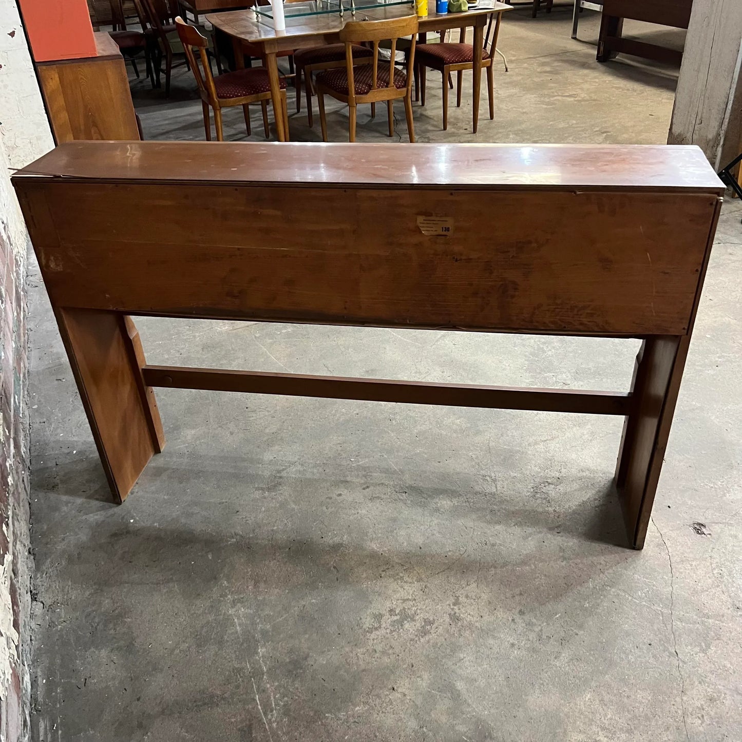 Cherry Wood Full Size Headboard With Storage Gibbings Style