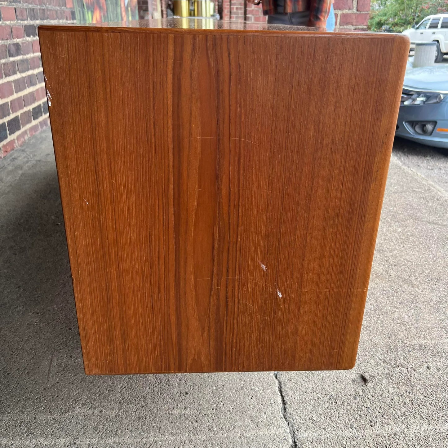 Danish Mid Century Modern Teak Credenza