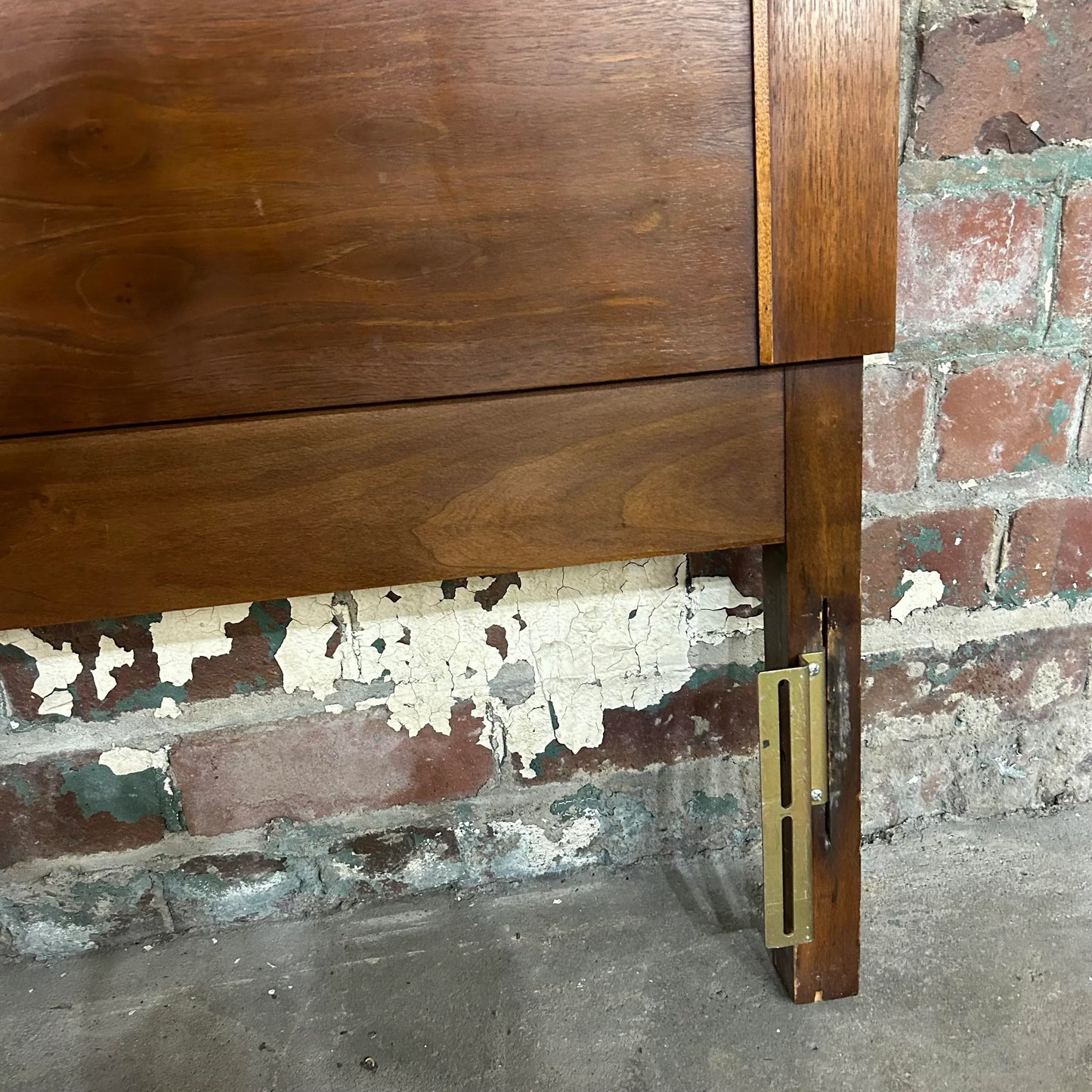 American of Martinsville Walnut Full Size Headboard