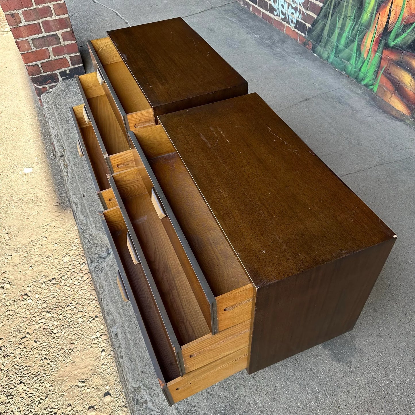 Mid-Century Modern Pair of Harvey Probber Chest of Drawers