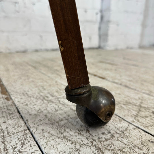 Saaranin Executive Arm Chair With Bentwood Legs on Casters