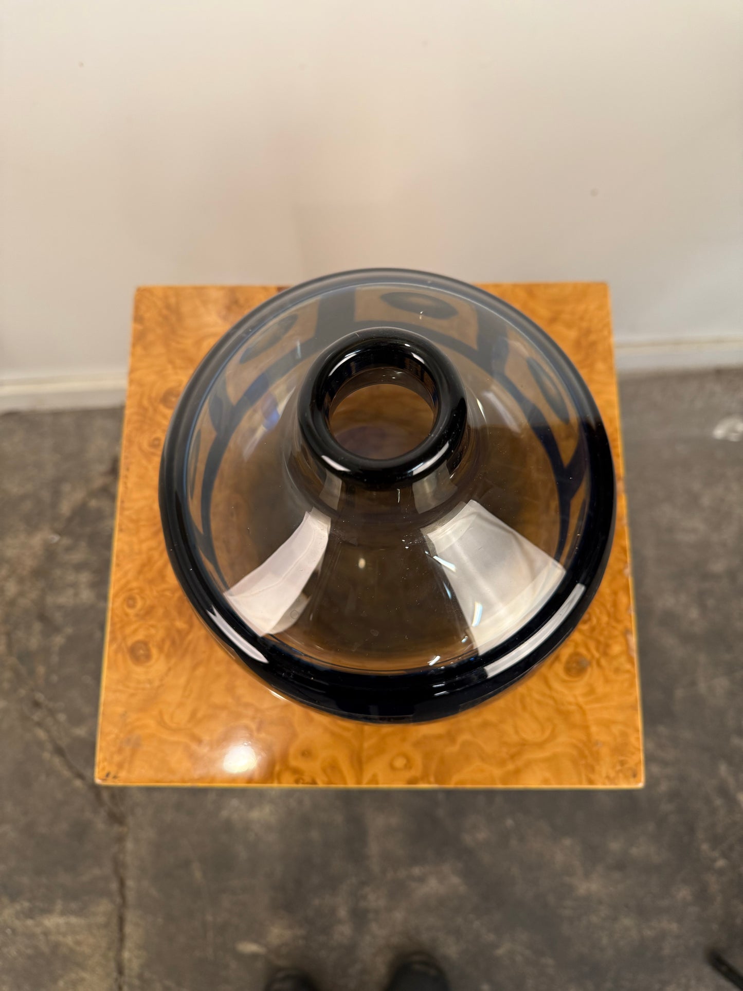 Sven Palmqvist, Ravenna Vase 2327 Signed Orrefors Sweden, C. 1950