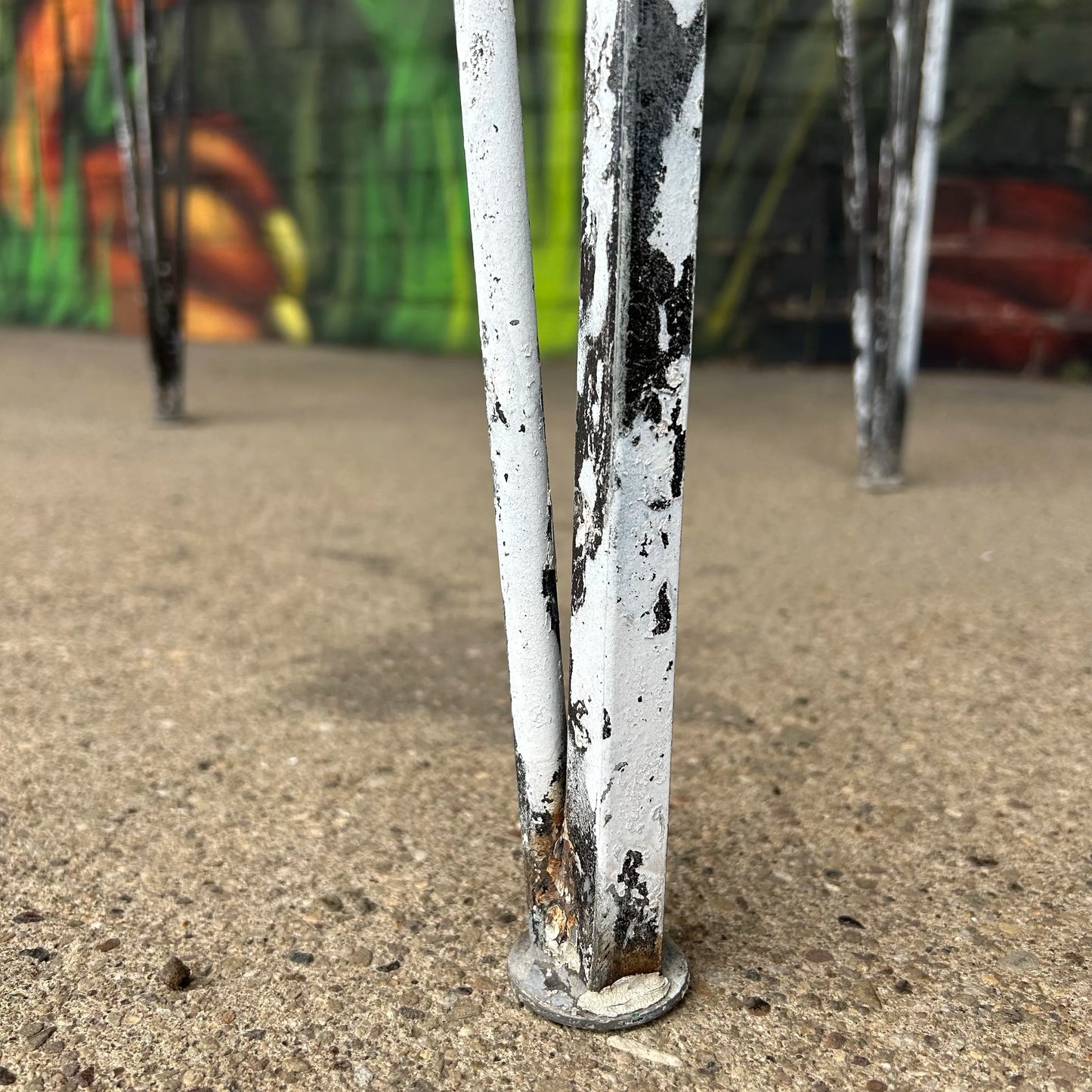 Mid 20th Century Maurizo Tempestini Ribbon Outdoor Dining Table Base, Attributed